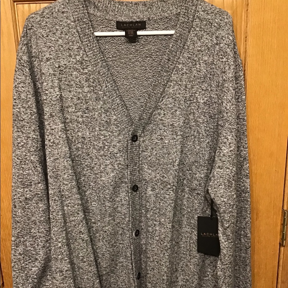 Lachlan Men’s Cardigan Sweater XXXL new with style tags